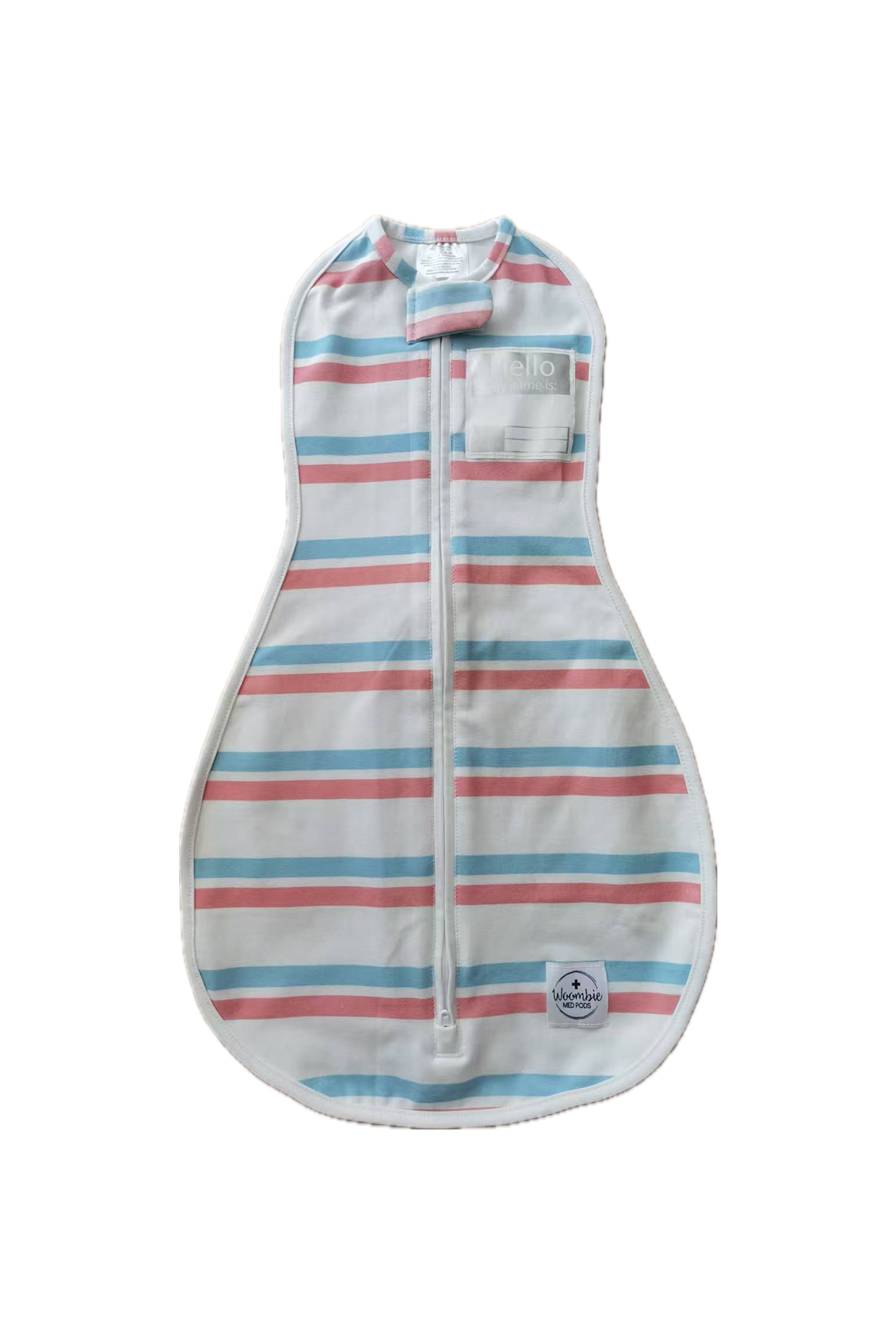 "HELLO MY NAME IS" NURSERY SWADDLE